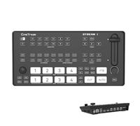 Cinetreak Stream 1 4K Live Streaming Switcher HDMI Professional Multi Camera Video Switcher Mixer with 4 HDMI Inputs Multifunctional Streaming Solution for Content Creators