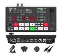 Cinetreak Stream SH 2HDMI & 2SDI Video Switcher Mixer with PTZ Control and Down&UP Stream Function NDI Updatable