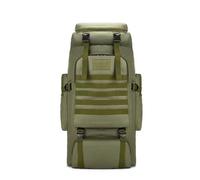 CINGHI LUSSO Hiking Backpack 80L Rucksack for Men Women Military Tactical Backpack Waterproof Molle Daypack Large Bag for Camping Travelling Trekking Outdoor Survival Back Pack (Green)