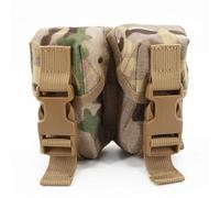 CINGHI LUSSO Tactical Pouch Molle Grenade Pack Multifunction Outdoor Accessory Bag Tactical Hanging Bags Storage Bag Tool Pocket (CP)