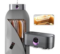 CinGiiCo Portable Clothes Dryer, Clothes Dryer hold 9-12 Items, With Time Setting、Remote Control, Portable Dryers For Laundry, Apartments, RV, Travel, Low noise、Energy Saving、 Wrinkle Resistant