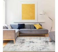 Cinknots Area Rugs Abstract Rug Home Modern Rugs Chic Ink Splash Soft Carpet Non-slip Carpets Area rug for Living room, Bedroom, Office and Indoor Decoration (Grey9, 80 x 120 cm)