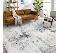 Cinknots Area Rugs Abstract Rug Home Modern Rugs Chic Ink Splash Soft Carpet Non-slip Carpets Area rug for Living room, Bedroom, Office and Indoor Decoration (Grey9, 200 x 250 cm)