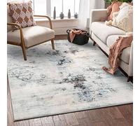 Cinknots Area Rugs Abstract Rug Home Modern Rugs Chic Ink Splash Soft Carpet Non-slip Carpets Area rug for Living room, Bedroom, Office and Indoor Decoration (Grey9, 120 x 160 cm)