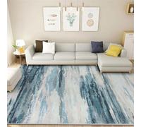 Cinknots Area Rugs Vintage Abstract Rug Home Modern Rugs Chic Ink Splash Soft Carpet Non-slip Carpets Area rug for Living room, Bedroom, Office and Indoor Decoration (Grey10, 80 x 120 cm)