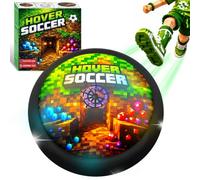 CINKOLA Pixel Mine Adventure Craft Toys Indoor Football Hover Soccer Ball Indoor with LED Light,3 4 5 6 7 8 Year Old Boys Gifts Kids Toys Age 3-9 Indoor Toy Birthday Present Easter Gift for fans