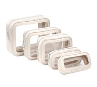 Cinlanwin Diaper bags, White, 5PCS, Minimalist