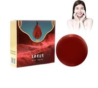Cinnabar Handmade Body Wash Soap, 3.5 Exfoliating Hand Soap With Foaming Body For Face Net & Shower Women