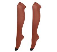 Cinnabar Red Women'S Knee-High Stockings Lightweight Warm Over The Knee Socks for Working Women leg warmers women for Weddings medias para viejitas 1 pair
