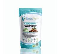 Cinnamon 2000mg Herbal Supplement Supports Healthy Blood Sugar Glucose Levels, Metabolic, Weight Control & Anti Inflammatory | 90 Capsules