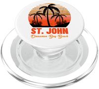 Cinnamon Bay Beach St. John PopSockets PopGrip for MagSafe