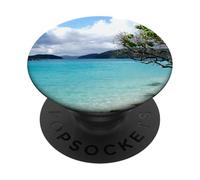 Cinnamon Bay Beach, St. John, U.S. Virgin Islands PopSockets Adhesive PopGrip