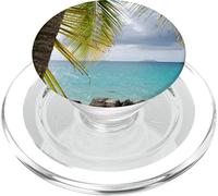 Cinnamon Bay Beach, St. John, U.S. Virgin Islands PopSockets PopGrip for MagSafe