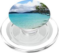 Cinnamon Bay Beach, St. John, U.S. Virgin Islands PopSockets PopGrip for MagSafe