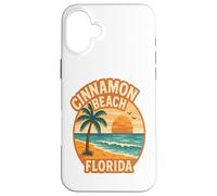 Cinnamon Beach Florida Sunset Case for iPhone 16 Plus