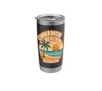 Cinnamon Beach Florida Sunset Stainless Steel Insulated Tumbler