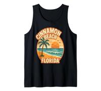 Cinnamon Beach Florida Sunset Tank Top
