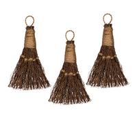Cinnamon Broom - Cinnamon Scented 6in (3 Pack) Mini Broomsticks - Decorative Broom for Door Protection
