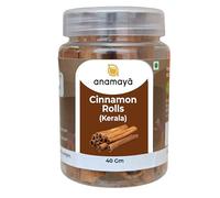 Cinnamon Dalchini Sticks, Dal Chini sticks, Kerala cinnamon sticks, 40 gms pack in a reusable jar | Also known as cassia rolls | 100% pure and natural