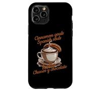 CINNAMON GOALS SPANISH SOULS HELLO CHURROS Y CHOCOLATE Case for iPhone 11 Pro
