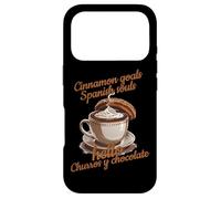 CINNAMON GOALS SPANISH SOULS HELLO CHURROS Y CHOCOLATE Case for iPhone 17 Pro