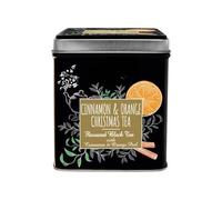 Cinnamon & Orange Christmas Tea 100g - Festive Spiced Black Tea Blend with Warming Cinnamon, Zesty Orange Peel & Holiday Aromas