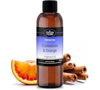 Cinnamon & Orange Fragrance Oil 100ml, Scented Fragrance Oils for Candle Making Wax, Great for Humidifier Oils, Candle Fragrance Oil for Soy Wax, Scented Oil for Burners, Perfume Oil