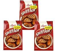 Cinnamon Pastry Rolls 3x260g (3 Bags of 12 Rolls)
