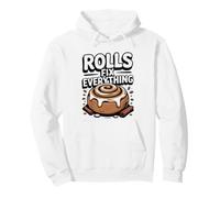 Cinnamon Rolls Fix Everything Sweet Comfort Food Mood Pullover Hoodie