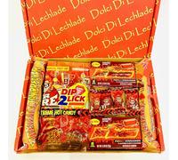 Cinnamon Spicy Hot American Sweets Gift box by Dolci Di Lechlade - Fire Fireball USA Candy Sweet Fathers Day Thank You Teacher Birthday Hamper Present