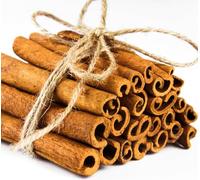 Cinnamon Sticks for Crafts, 9-10cm Cinnamon Sticks for Wreaths, 20Pcs Dried Cinnamon Sticks, Cinnamon Sticks Decoration for Christmas Tree Scent Sticks