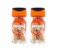 Cinnamon Sticks, Sourced from Sri Lanka, 13g Jar, Sourced from Sri Lanka, Packs of 2