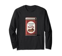 Cinnamon Sugar Full of Flavor Vintage Tin Christmas Baking Long Sleeve T-Shirt