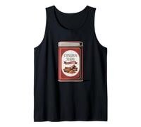 Cinnamon Sugar Full of Flavor Vintage Tin Christmas Baking Tank Top