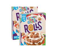 Cinnamon Toast Crunch Rolls Cereal, Whole Grain, 303g, (Pack of 2)
