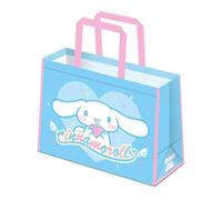 Cinnamoroll Cute And Sparkly Reusable Tote Bag (One Size) (Blue/Pink)
