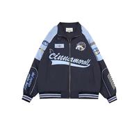 (Cinnamoroll Jacket, m 45-50kg) 2023 Y2k Sanrio Kuromi Jacket Cute My Melody Cinnamoroll Biker Punching Woman Loose Racer Jackets Female Casual Clothes Gift