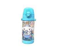 (Cinnamoroll) Straw Strap Sanrio Water Cup Leakproof Melody Cinnamoroll Kuromi Print Gift Kid