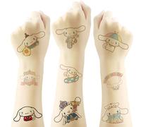 Cinnamoroll Temporary Tattoo for Kids, 20 Sheets Big Children's Temporary Tattoo Body Art Tattoo Stickers,Goody Bag Stuffers Party Bag Fillers (2x2 Inch)