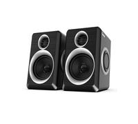 cinnkeyi Samll Computer Speakers, 2.0 Speakers for PC or Laptop, 3.5mm Aux Input, USB Powered Small PC Speakers with Deep Bass, Suitable for Desktop Computers/Laptops Built-in 4 Speaker Diaphragms