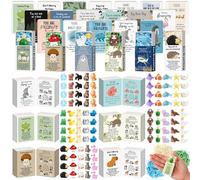 Cinnvoice 50 Sets Emotional Employee Appreciation Gifts Bulk Positive Tiny Potato with Inspirational Card Box Gift for Office Staff Coworker Team Classroom Teacher Students (Various Styles)