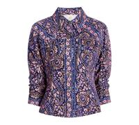 Cinq A Sept Canyon paisley velvet jacket - Blue 00-0-2-4-6