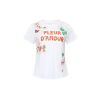 Cinq A Sept Fleur d'Amour T-shirt - White XXS-XS-S-M-L-XL