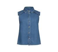 Cinq A Sept Florance denim top - Blue 00-0-2-4-6-8-10-12-14-16