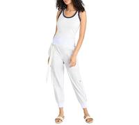 Cinq à Sept Women's Harmony Parachute Pant, White, M