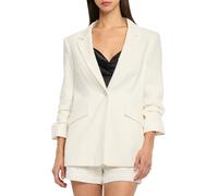 Cinq à Sept Women's Linen Suiting Kylie Blazer, Ivory, 16