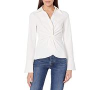 Cinq a Sept Women's McKenna Top Blouse, Ivory, Large