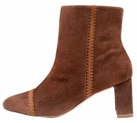 Cinq à Sept Women's Peyton Crochet Suede Boots, Dark Sepia, 8.5 UK