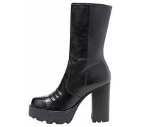 Cinq à Sept Women's Platform Mid Calf Boot, Black, 5 UK