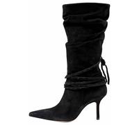 Cinq à Sept Women's Samina Wrap Around Heel Boots, Black, 8 UK